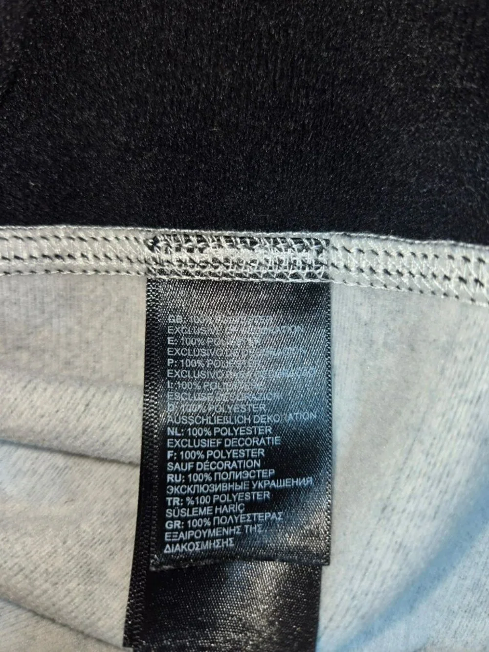 The North Face Gray Black Full Zip Fleece Jacket Medium